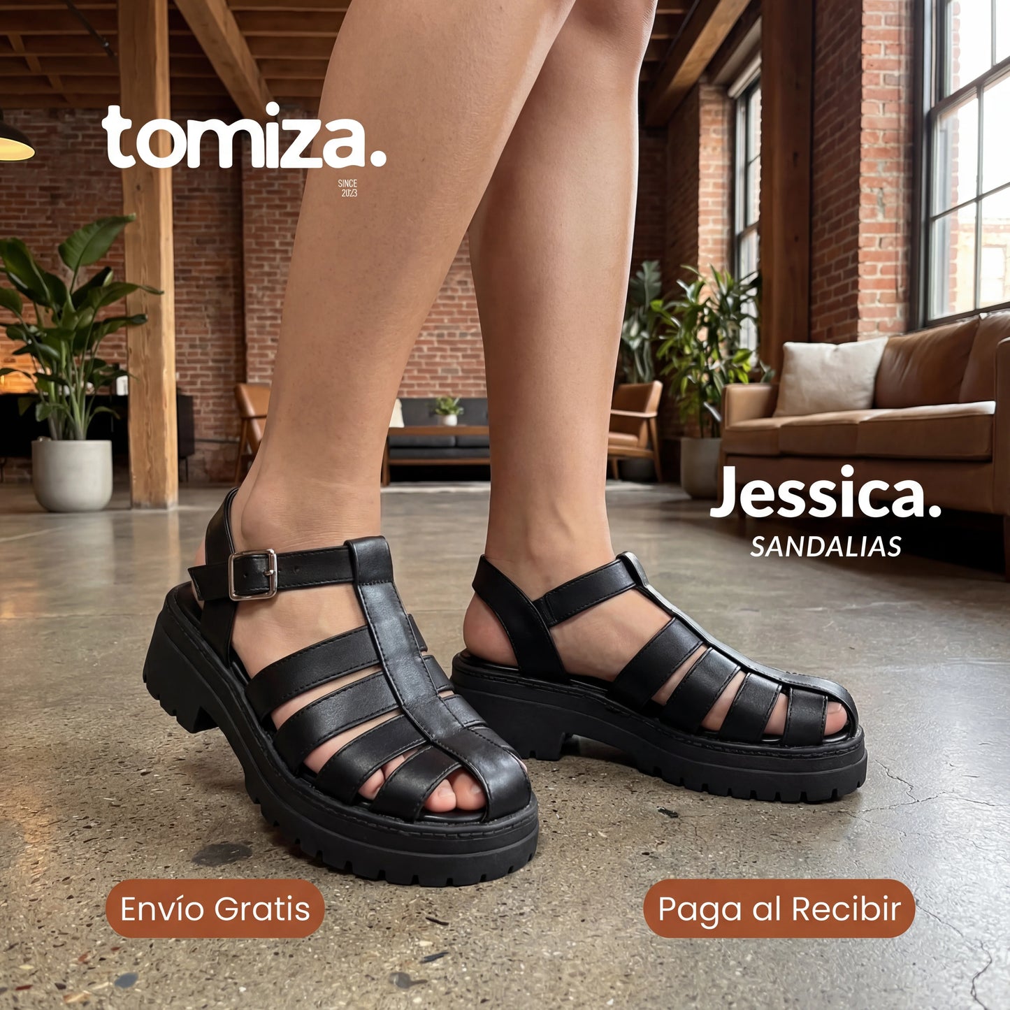 Sandalias Jessica® - Ortopédicas Ajustables Cómodas