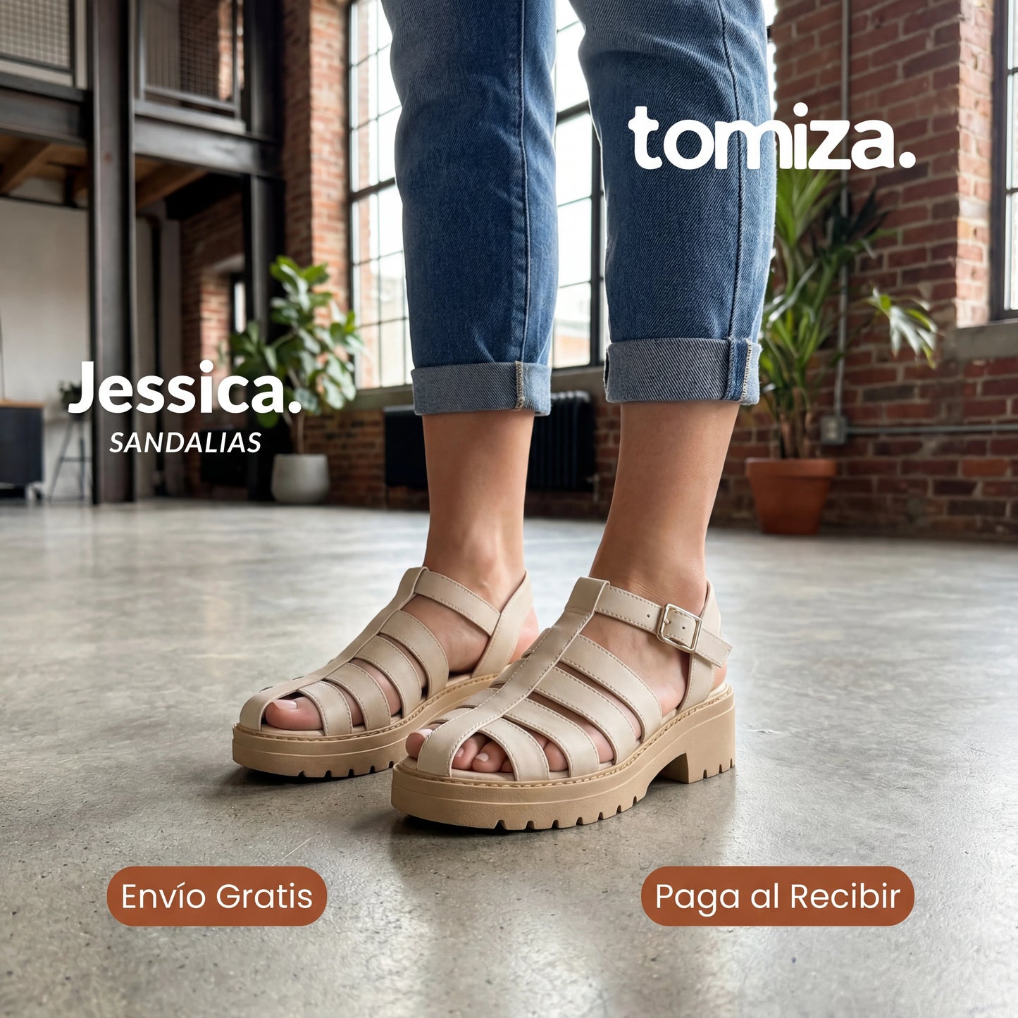 Sandalias Jessica® - Ortopédicas Ajustables Cómodas